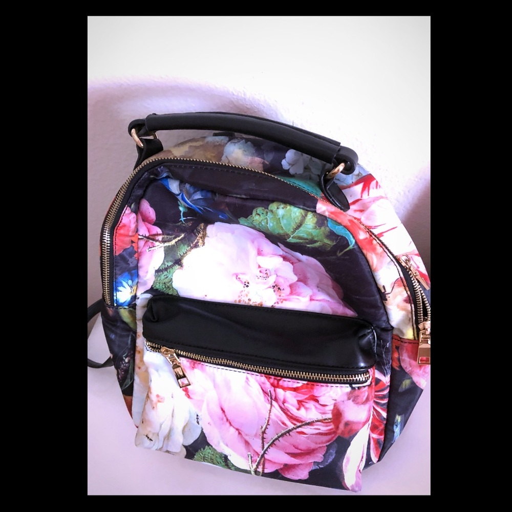 UrbanOutfitters Flowers Backpack